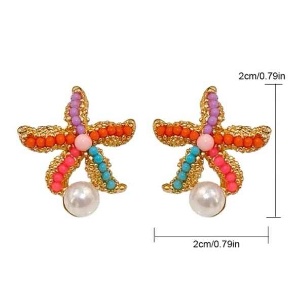 ✨Zara Asteria Starfish Earrings - Picture 4 of 7